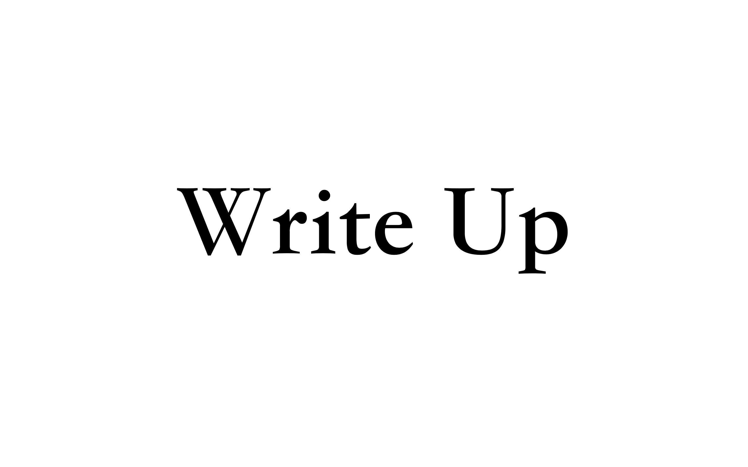 write_up